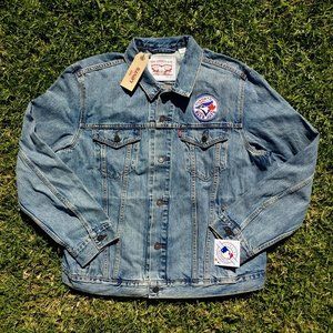 Levis Toronto Blue Jays Denim Jacket 